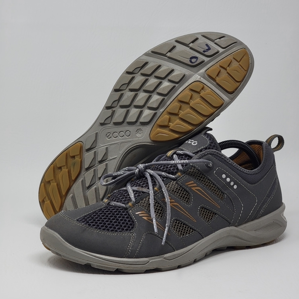 ECCO Terracruise All Terrain Sneaker Grey Womens Size EU 43 US 12-12.5 Pre-owned